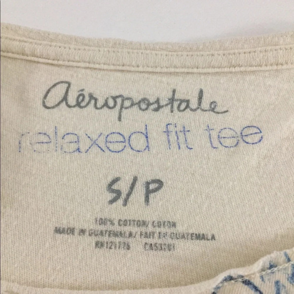 🌸 Aeropostale Relaxed Fit Tee S - Picture 9 of 9